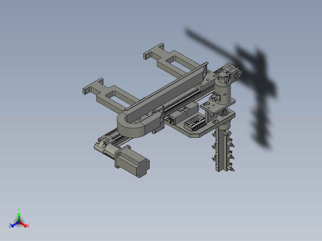 BD1901-10转子上料模块主视图