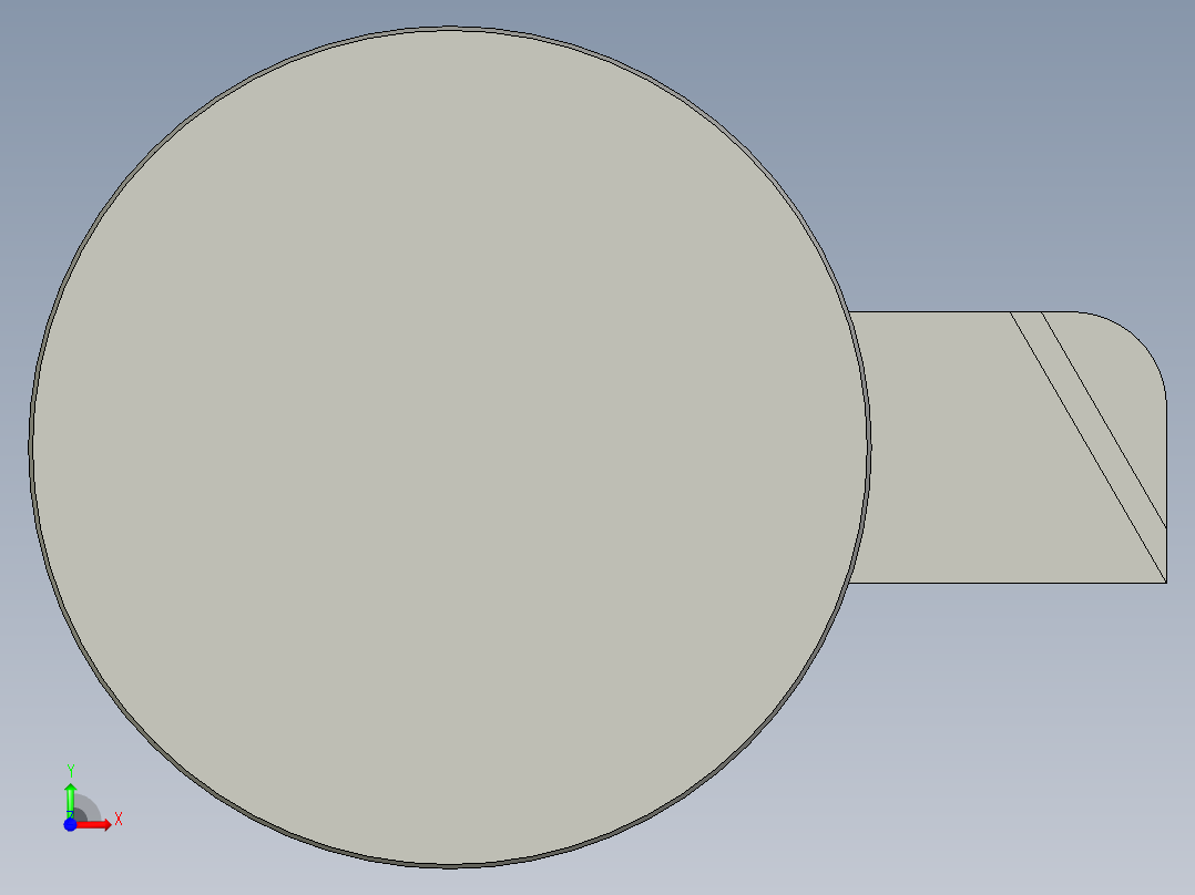 BWY单级摆线针轮减速机BWY15-35-15_电机前视图