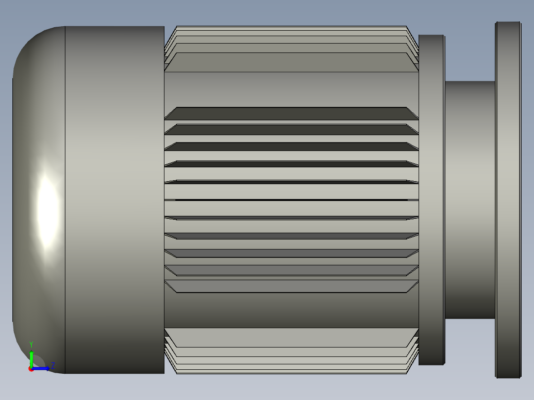 BWY单级摆线针轮减速机BWY15-35-15_电机左视图