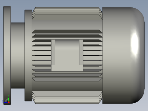 BWY单级摆线针轮减速机BWY15-35-15_电机右视缩略图