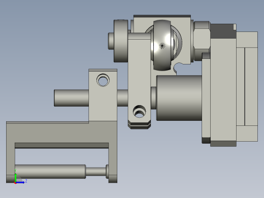 YWP200K4-20-03-00上压胶组件左视缩略图