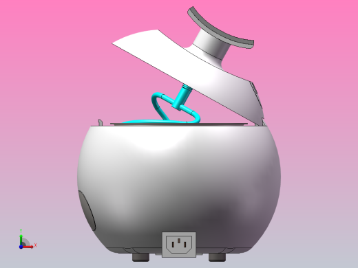 一种家用的板栗炒货机前视缩略图