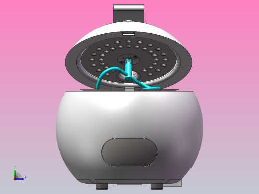 一种家用的板栗炒货机左视缩略图