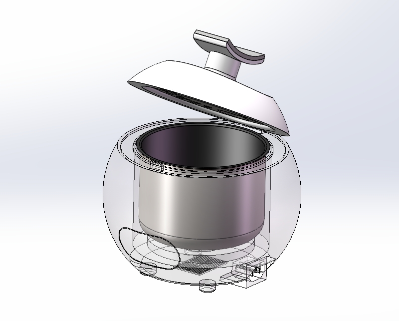 一种家用的板栗炒货机