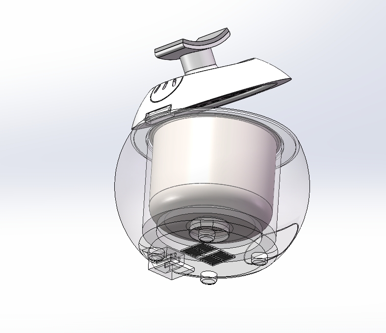 一种家用的板栗炒货机