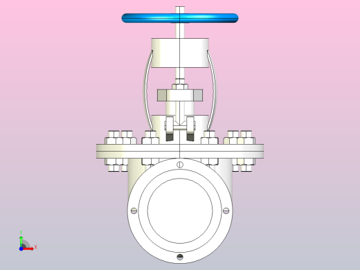 J41-16国标截止阀[250]前视缩略图