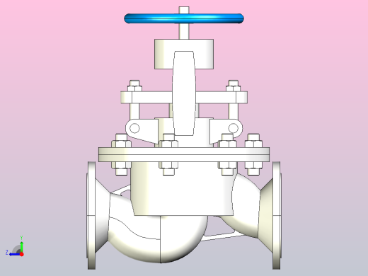 J41-16国标截止阀[250]右视缩略图