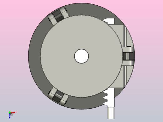 夹具-173 外平衡夹具（带浮动夹紧装置）俯视缩略图
