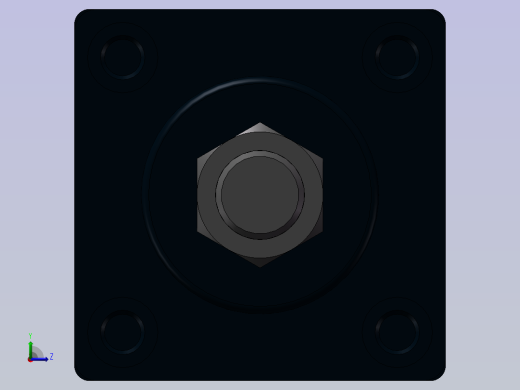 40 气缸左视缩略图