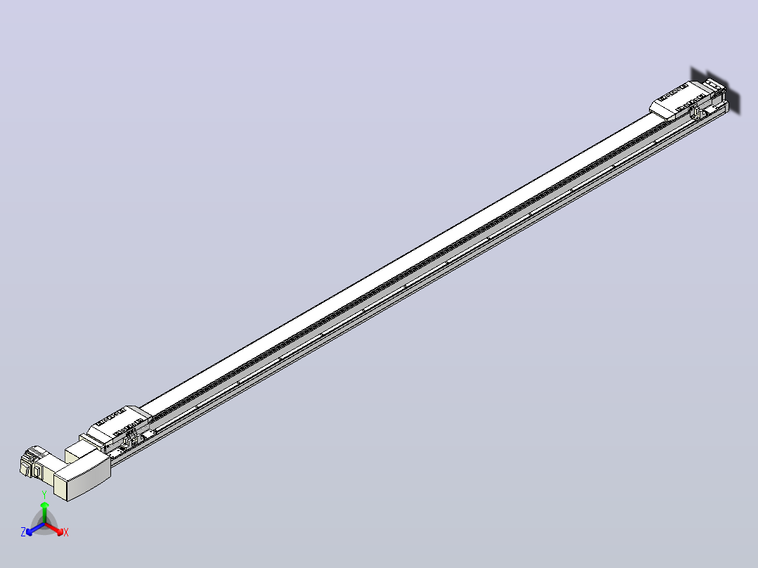 皮带直线轴双滑块型TPA-GCBS-50-P42-L600-QR-M10-N3主视图