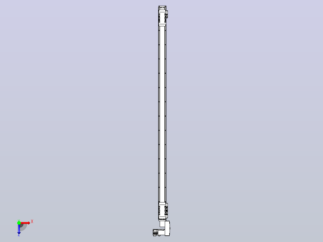 皮带直线轴双滑块型TPA-GCBS-50-P42-L600-QR-M10-N3俯视图