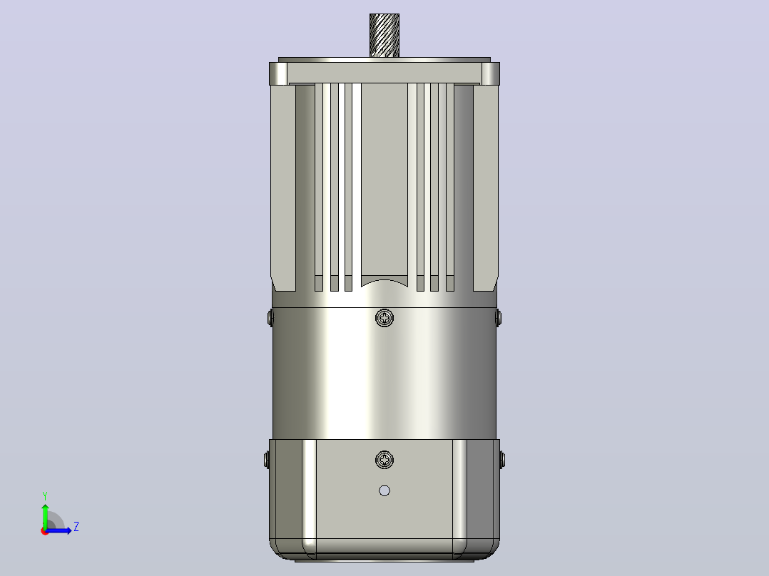 常规减速机5IK60GU-AB.CB.S3B.S4B-STEP系列左视图