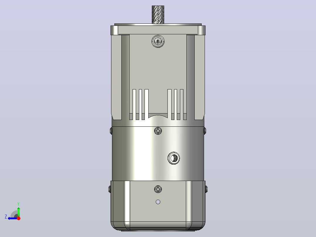 常规减速机5IK60GU-AB.CB.S3B.S4B-STEP系列右视图