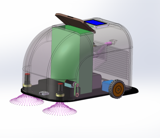 智能清扫机器人（SW+CAD+说明书）缩略图