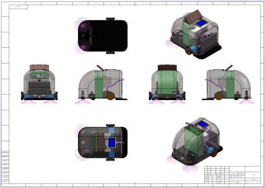 智能清扫机器人（SW+CAD+说明书）缩略图