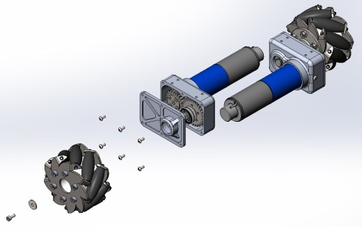 智能清扫机器人（SW+CAD+说明书）缩略图