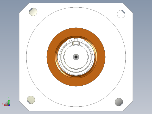 PF80(两级)精密行星减速机[PF80-L2-9]后视缩略图