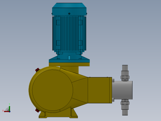 J-ZR系列柱塞式计量泵[J-ZR32／25]后视缩略图