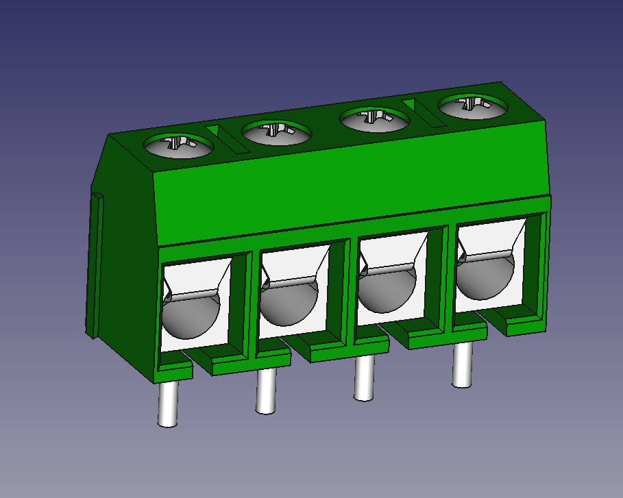 KF301-5-4P螺丝连接器