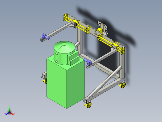 夹具正等轴测缩略图