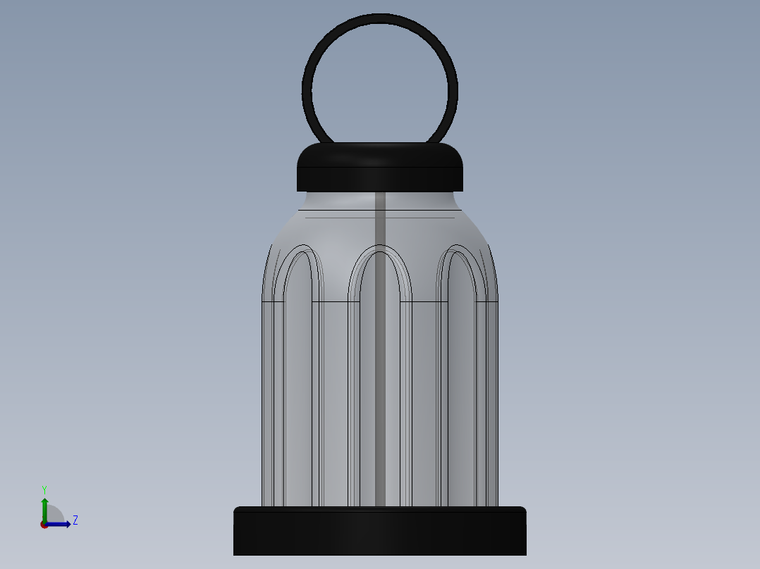 SW2015佐料瓶左视图