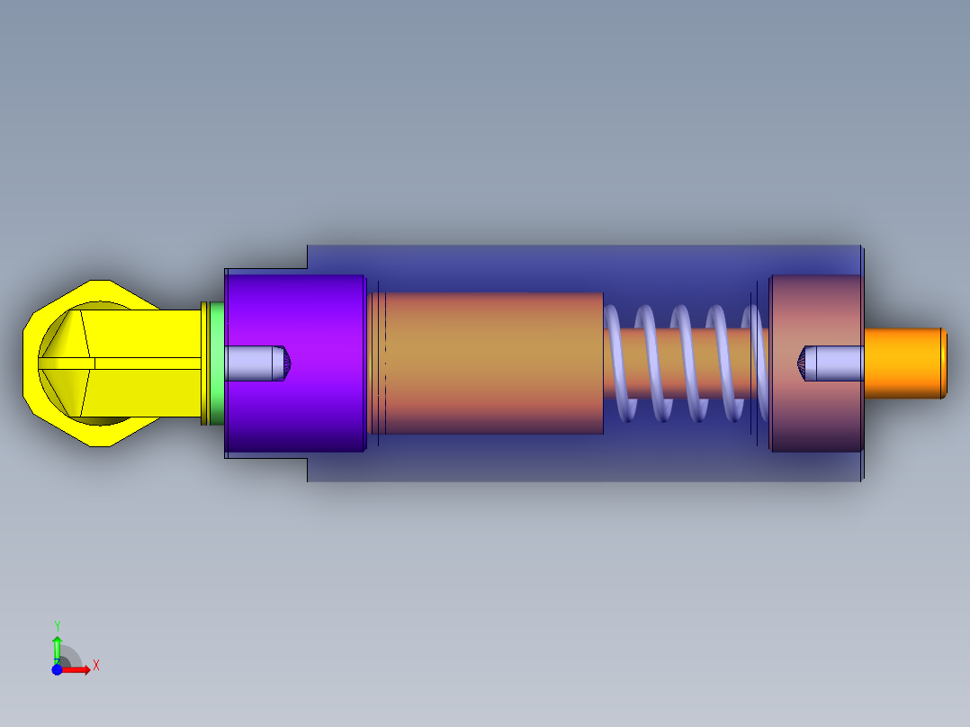 压力300BAR的高压泵前视图