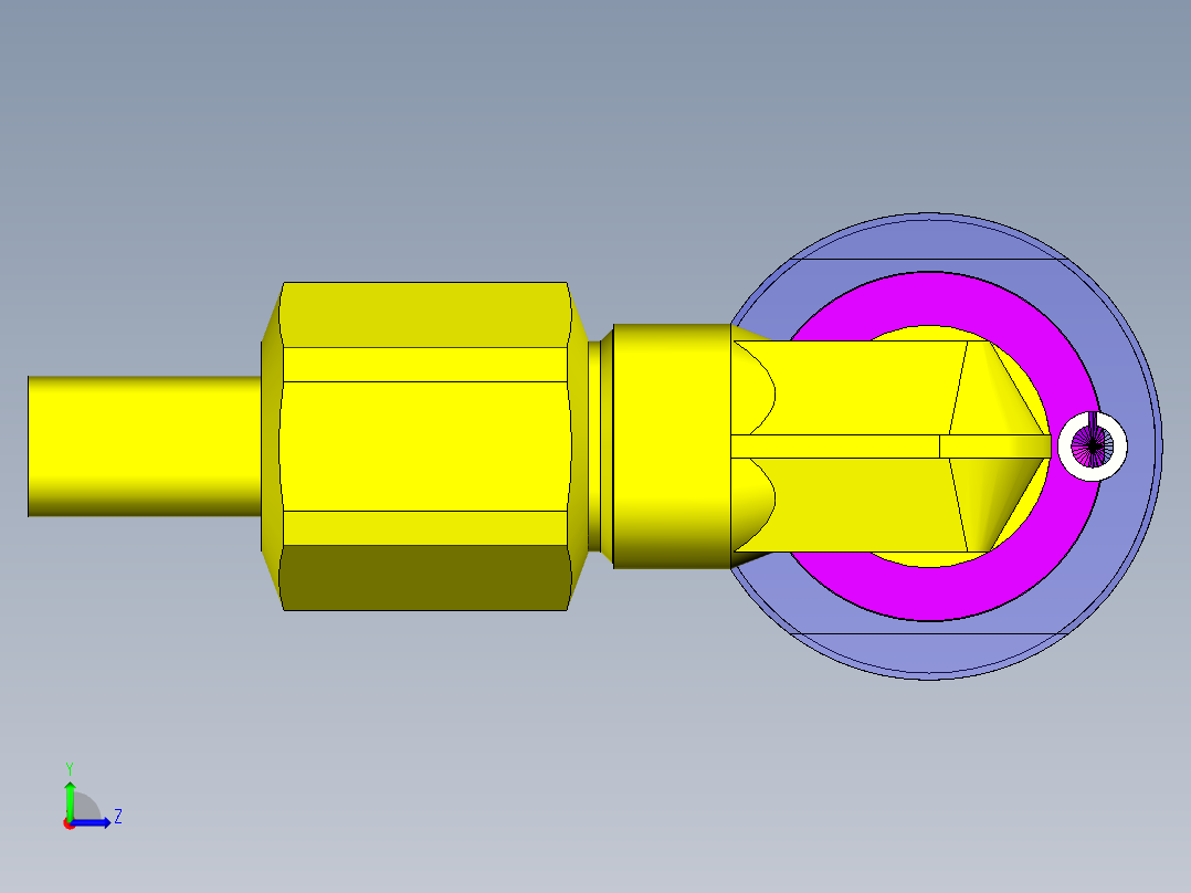 压力300BAR的高压泵左视图