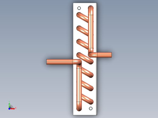 热交换器模型前视缩略图