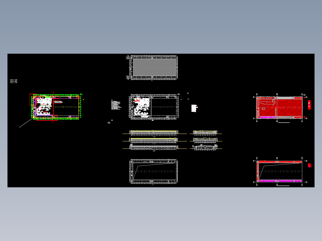大型电池生产厂房电气施工图纸 744694=30