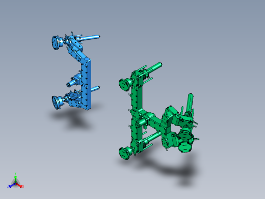 Z115-大厂车灯模具