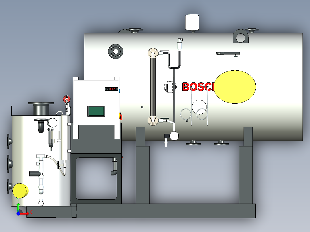 供水模块 CH230001 WSMT 2.6 (2600kgh)前视图