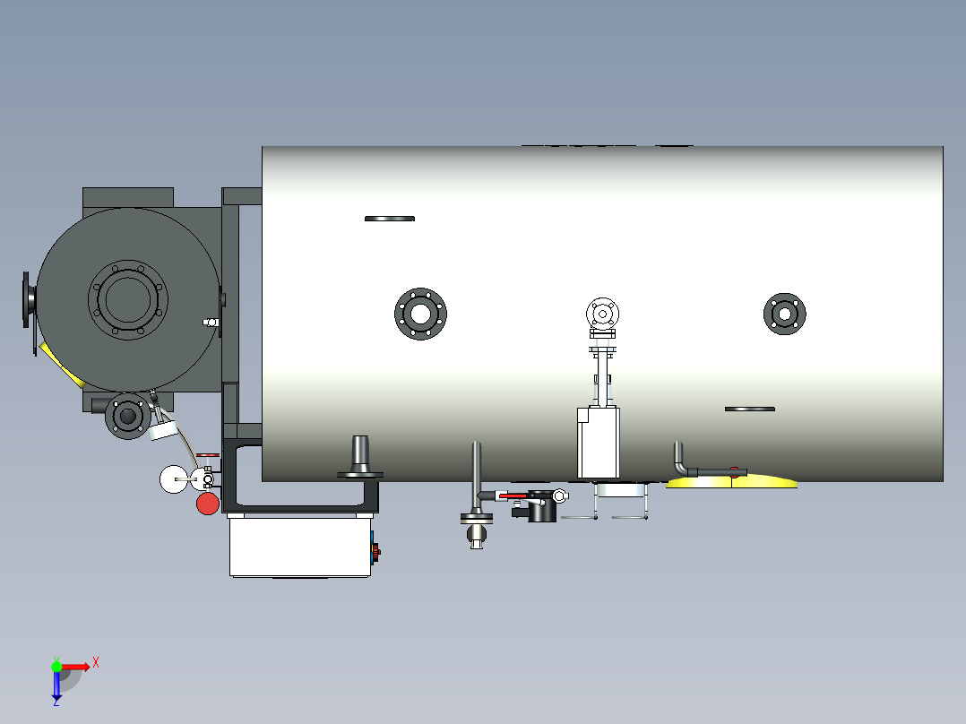 供水模块 CH230001 WSMT 2.6 (2600kgh)俯视图