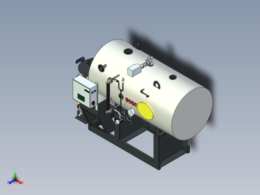 供水模块 CH230001 WSMT 2.6 (2600kgh)正等轴测缩略图