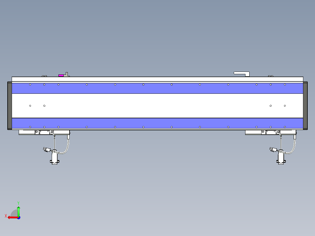 威洛博VL系列3d模型模组2VL17E2Y-S600后视图