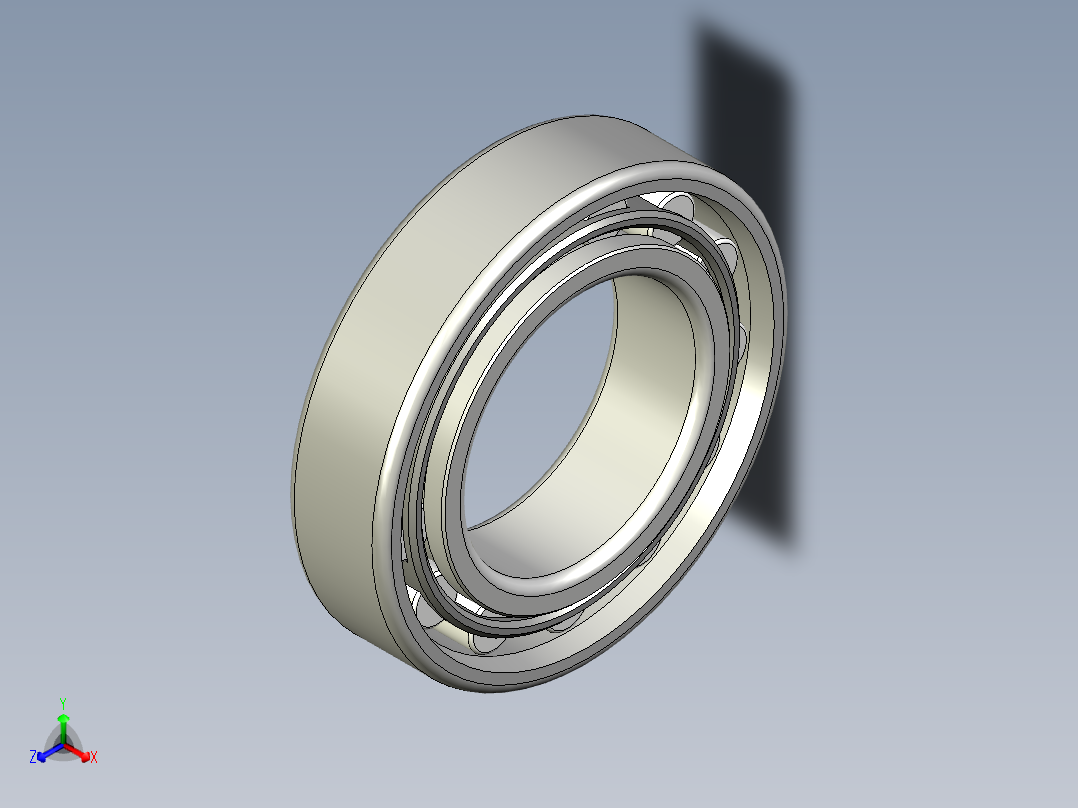 轴承-Bearing_80x140x33.stp主视图