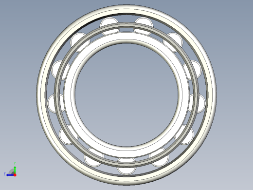 轴承-Bearing_80x140x33.stp右视缩略图