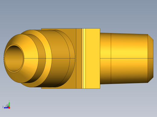 扩口式工业通用硬管接头45Deg Elbow 259F-6-4右视缩略图