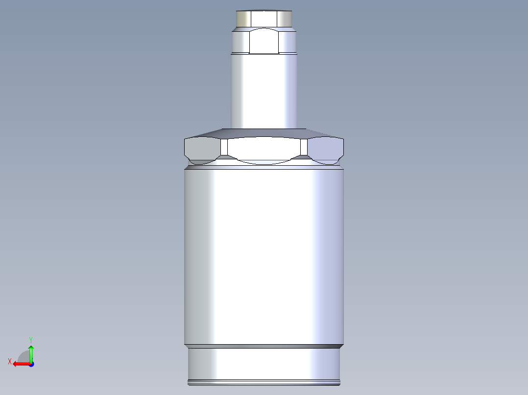 KOSMEKLD0362-EQ多系列多零件图纸模型后视图