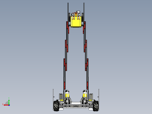 skystone FTC 7092号麦克纳姆轮小车后视缩略图