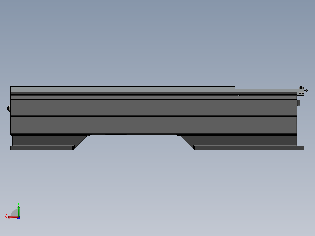 科尔切斯特 2000 车床后视图