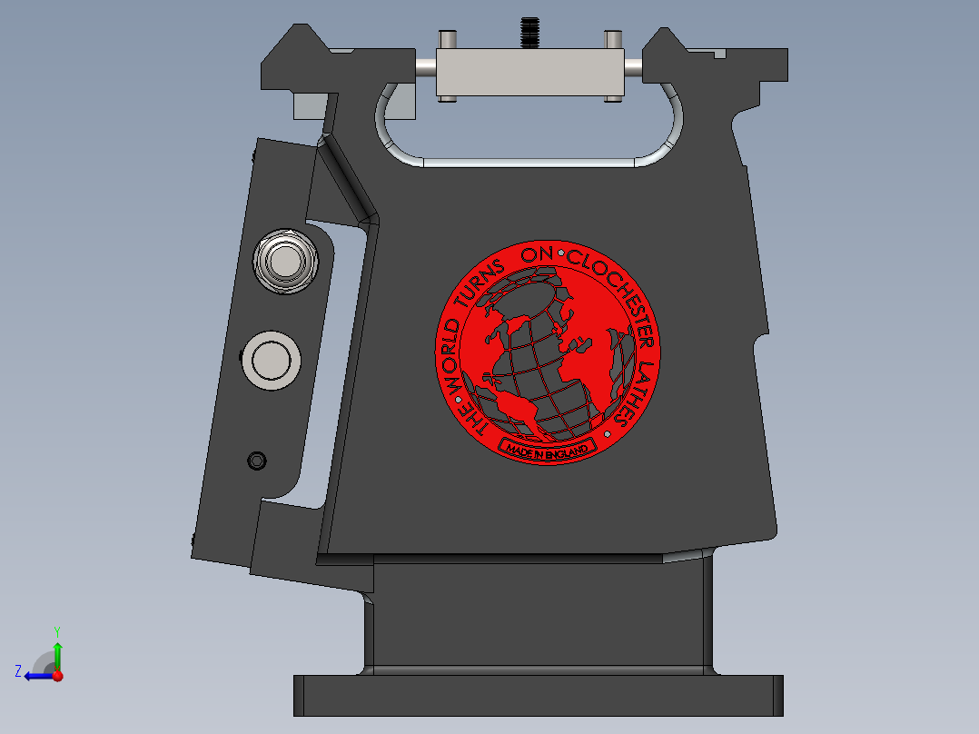 科尔切斯特 2000 车床右视图