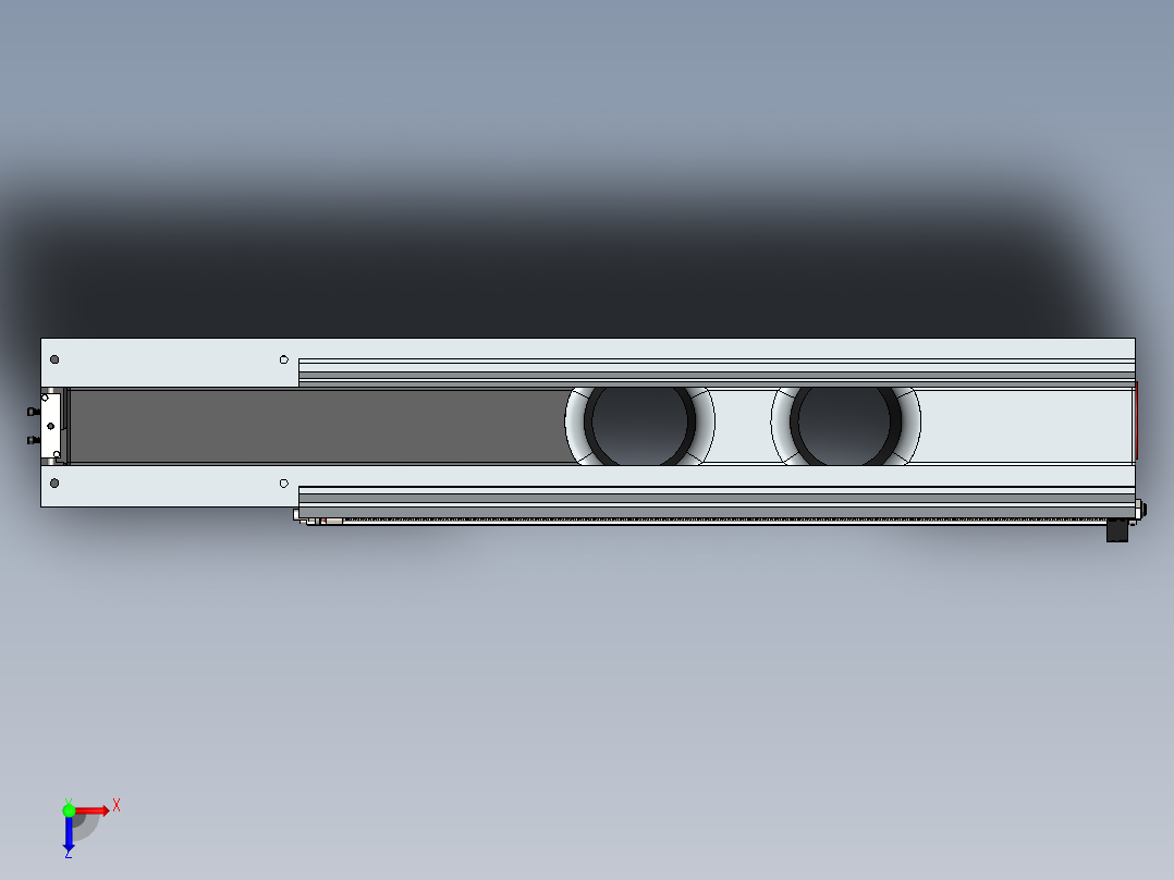 科尔切斯特 2000 车床俯视图