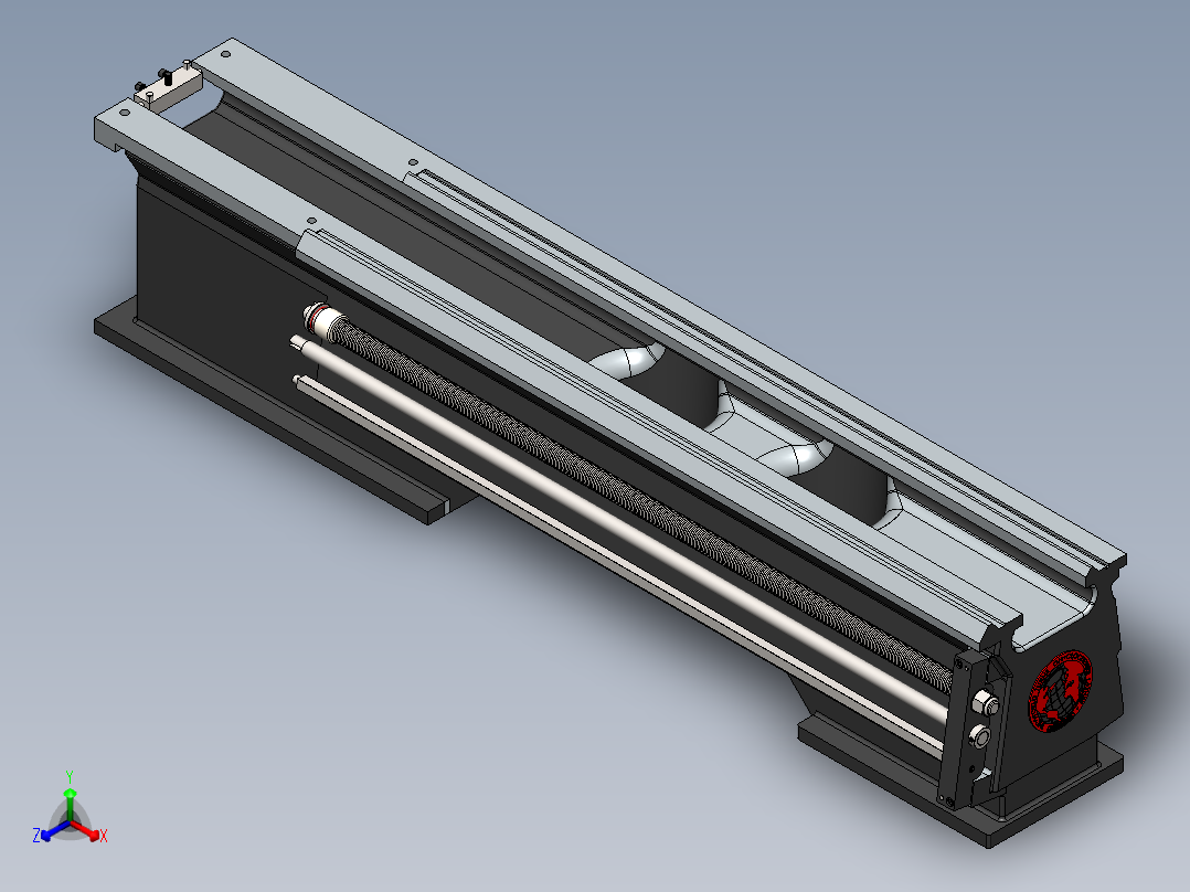 科尔切斯特 2000 车床正等轴测图