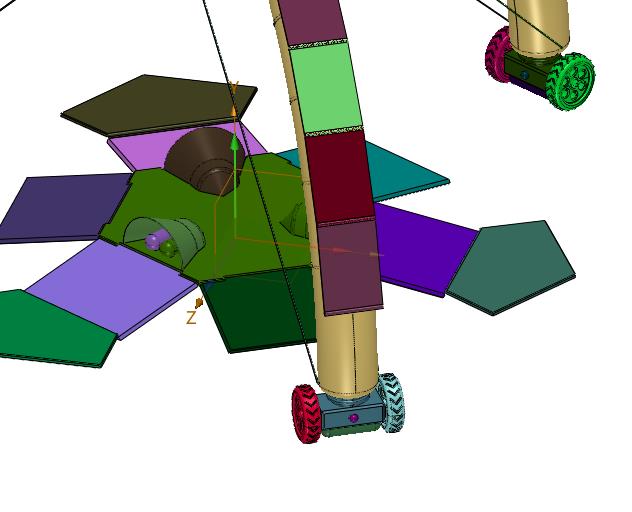 月球补给卸载系统