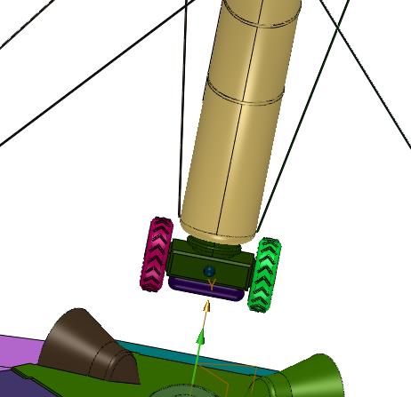 月球补给卸载系统
