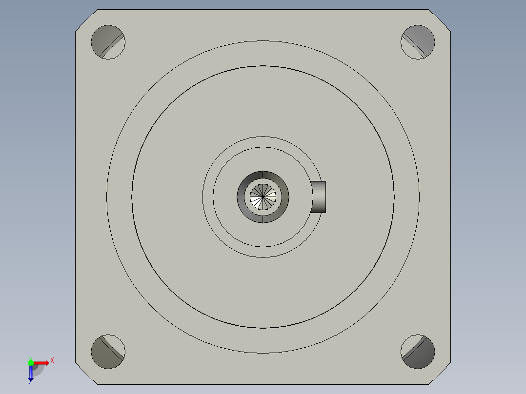 斜齿PGH060-L2 14-50-70-M4.STEP俯视图