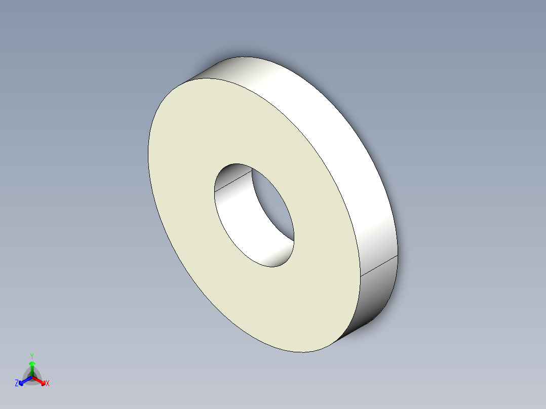 平華司2306-3D多系列多零件图纸模型主视图