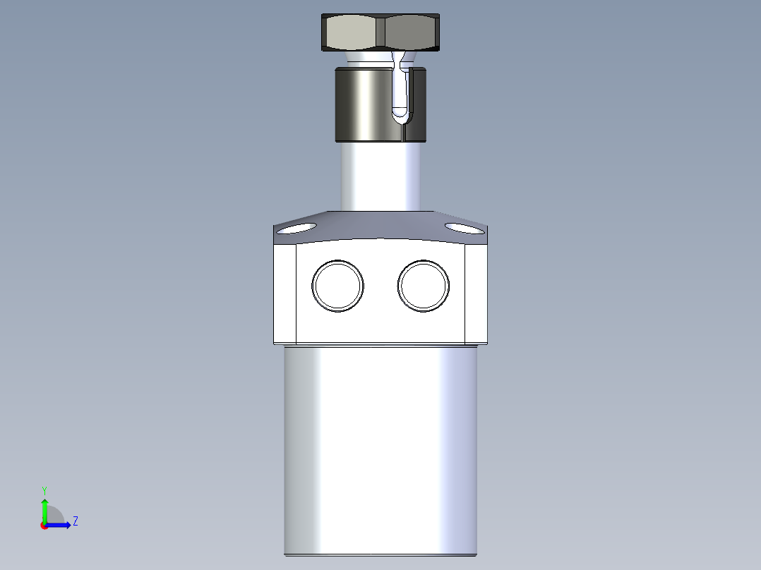 KOSMEKLHA0360-SR-Y30_R01多系列多零件图纸模型左视图