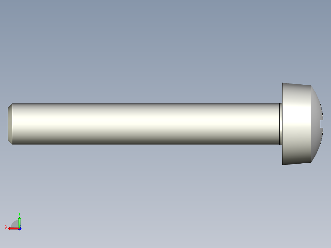 Cross_recessed_head-M6-40-40-6-12-6.stp螺钉-后视图
