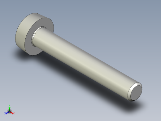 Cross_recessed_head-M6-40-40-6-12-6.stp螺钉-正等轴测缩略图